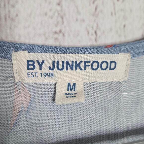 Junkfood David Bowie Lightning Bolt Print Midi Dress, size Medium - Picture 5 of 5